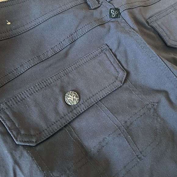 Prana dark grey pants with 2 lengths: full length or capris - Picture 6 of 10